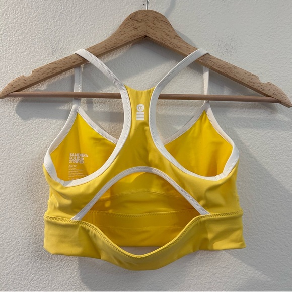 Bandier x Solid & Striped Soleil Strappy Sports Bra Size XS - Picture 6 of 8